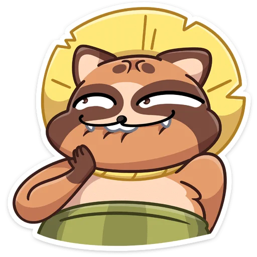 🥰 Стикер «Нуки» для Telegram