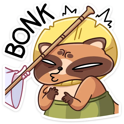 😵 Стикер «Нуки» для Telegram