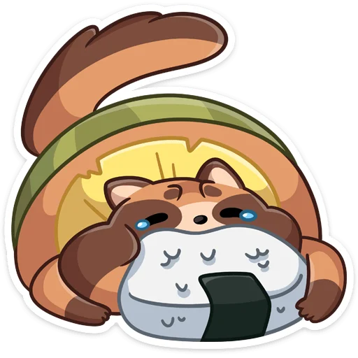 🍙 Стикер «Нуки» для Telegram
