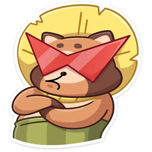 😎 Стикер «Нуки» для Telegram