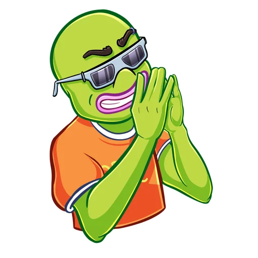 😏 Стикер «Pepe BTC» для Telegram