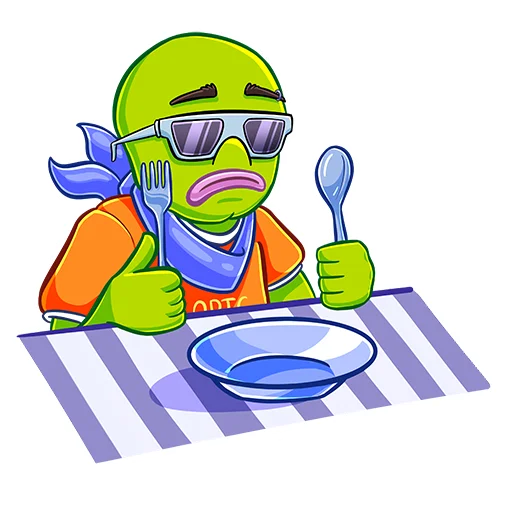 😪 Стикер «Pepe BTC» для Telegram