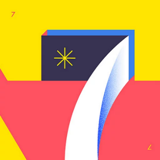 7️⃣ Стикер «Lucky Seven» для Telegram