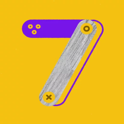 7️⃣ Стикер «Lucky Seven» для Telegram