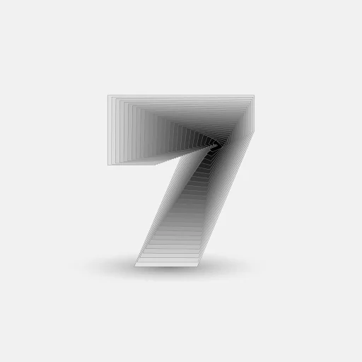 7️⃣ Стикер «Lucky Seven» для Telegram
