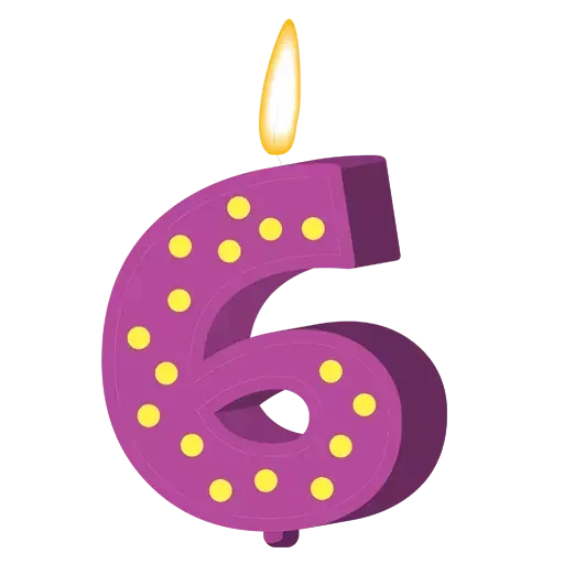 6️⃣ Стикер «Number Sets» для Telegram