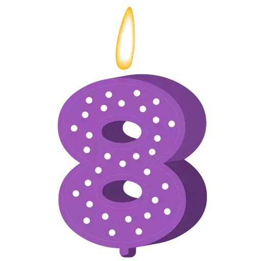 8️⃣ Стикер «Number Sets» для Telegram