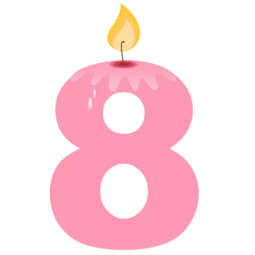 8️⃣ Стикер «Number Sets» для Telegram