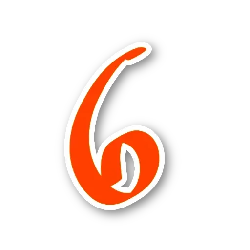 6️⃣ Стикер «Number Sets» для Telegram
