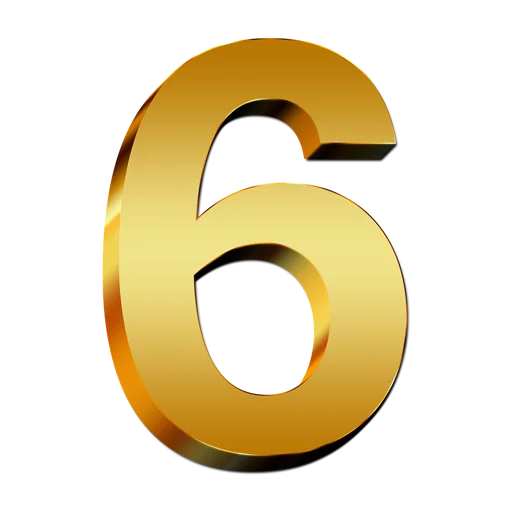 6️⃣ Стикер «Number Sets» для Telegram