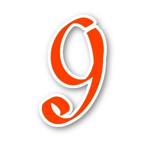 9️⃣ Стикер «Number Sets» для Telegram