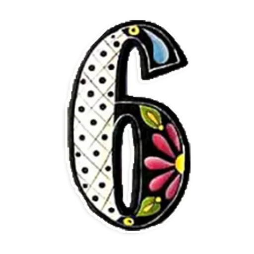 6️⃣ Стикер «Number Sets» для Telegram