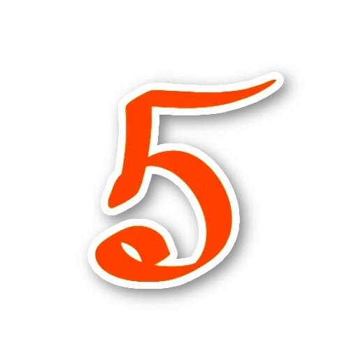 5️⃣ Стикер «Number Sets» для Telegram