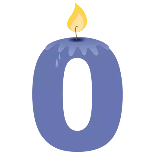 0️⃣ Стикер «Number Sets» для Telegram