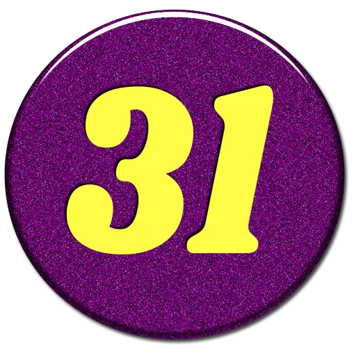 🔢 Стикер «Numbers 1 to 100» для Telegram
