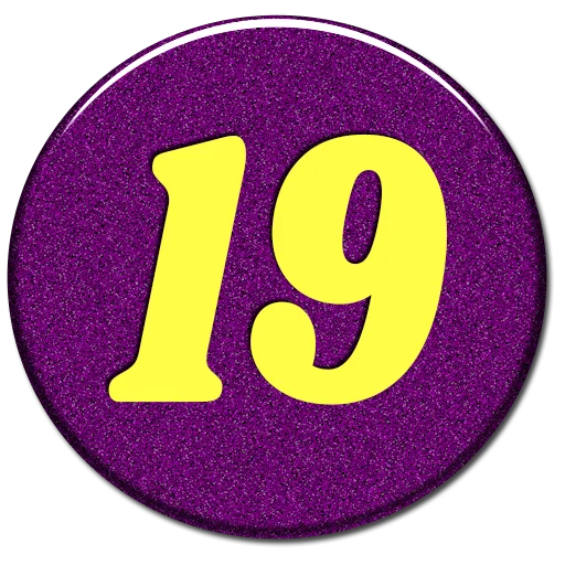 🔢 Стикер «Numbers 1 to 100» для Telegram