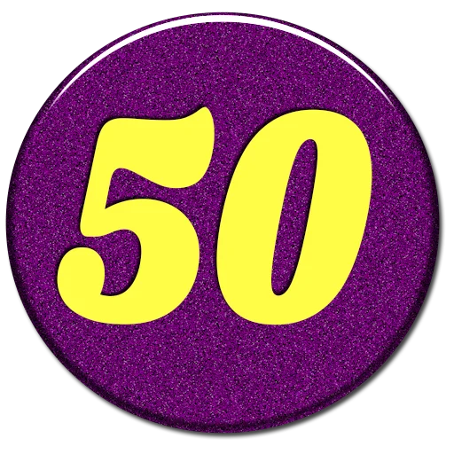 🔢 Стикер «Numbers 1 to 100» для Telegram