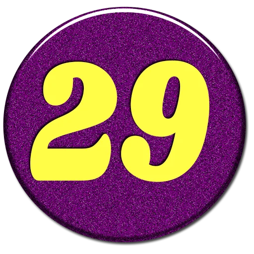🔢 Стикер «Numbers 1 to 100» для Telegram