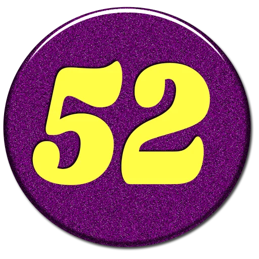 🔢 Стикер «Numbers 1 to 100» для Telegram