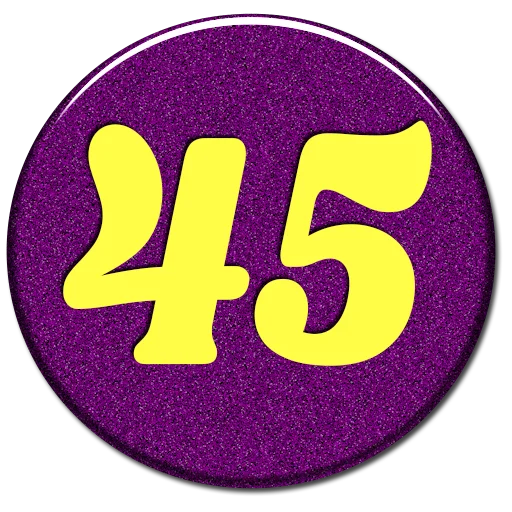 🔢 Стикер «Numbers 1 to 100» для Telegram