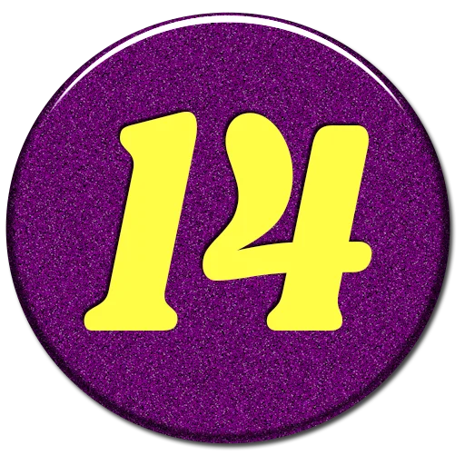 🔢 Стикер «Numbers 1 to 100» для Telegram