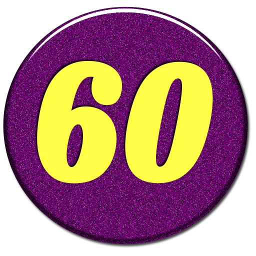 🔢 Стикер «Numbers 1 to 100» для Telegram