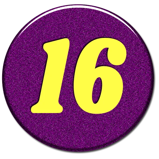 🔢 Стикер «Numbers 1 to 100» для Telegram