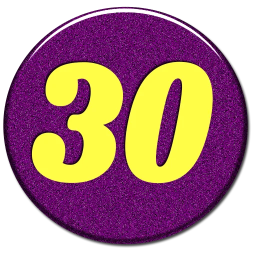 🔢 Стикер «Numbers 1 to 100» для Telegram