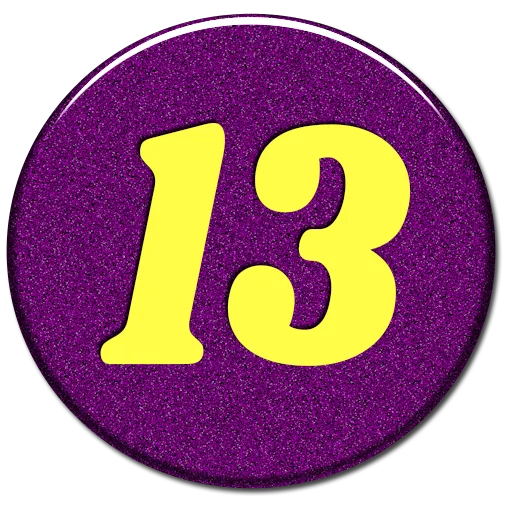 🔢 Стикер «Numbers 1 to 100» для Telegram