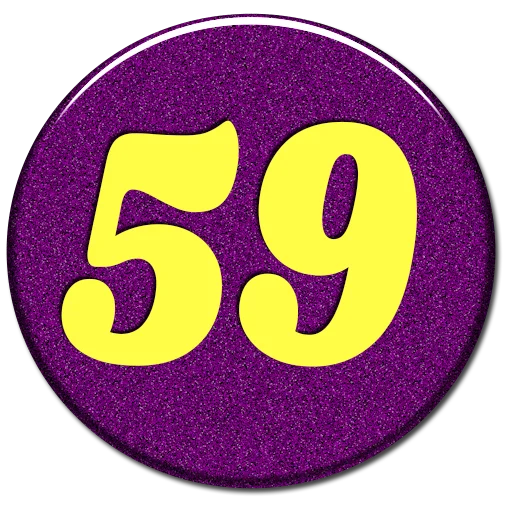 🔢 Стикер «Numbers 1 to 100» для Telegram