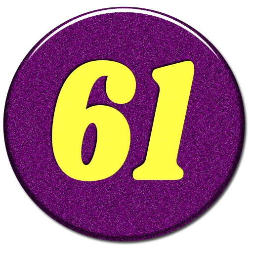 🔢 Стикер «Numbers 1 to 100» для Telegram