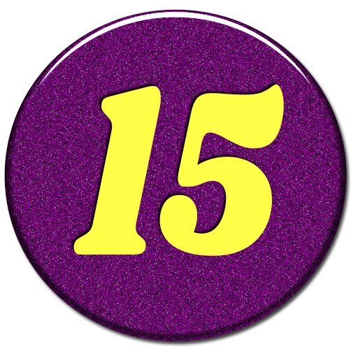 🔢 Стикер «Numbers 1 to 100» для Telegram