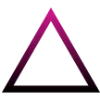 🔺️ Эмодзи «Темно-розовые буквы, градиент» для Telegram