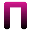 🤩 Эмодзи «Темно-розовые буквы, градиент» для Telegram
