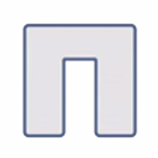 🔺 Эмодзи «Буквы в синей обводке» для Telegram