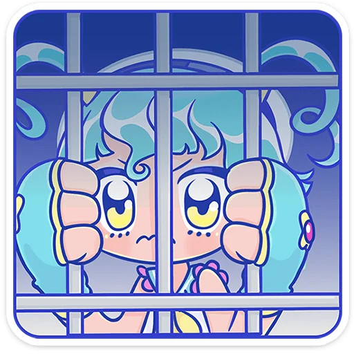 🔐 Стикер «Нумико» для Telegram