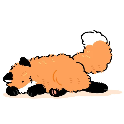💤 Стикер «Numsiri fox» для Telegram