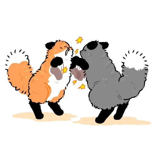 👊 Стикер «Numsiri fox» для Telegram