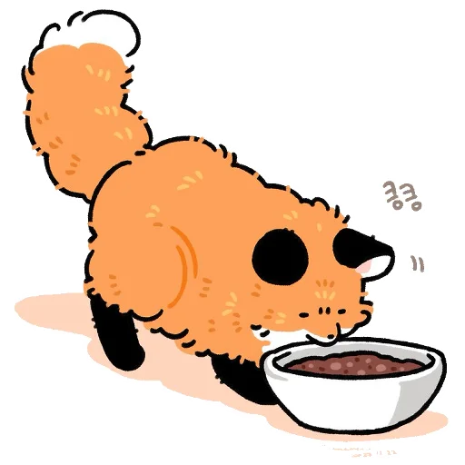 😋 Стикер «Numsiri fox» для Telegram