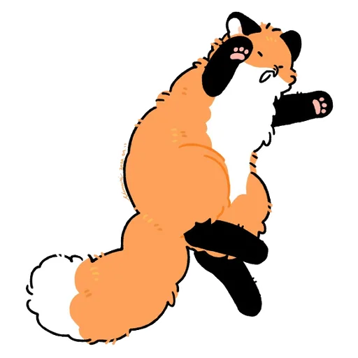 🦊 Стикер «Numsiri fox» для Telegram
