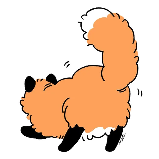 🦊 Стикер «Numsiri fox» для Telegram