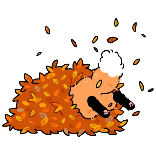 🍁 Стикер «Numsiri fox» для Telegram
