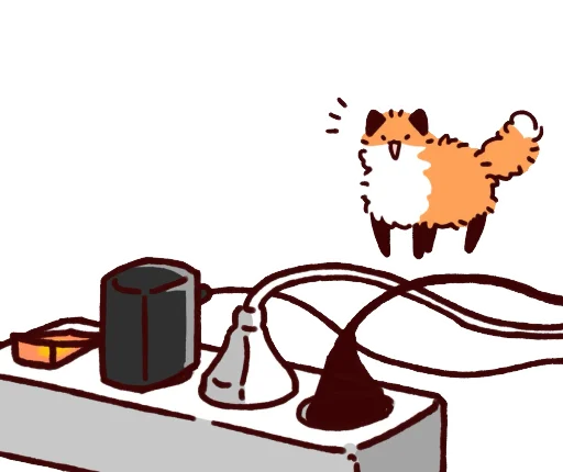 🔌 Стикер «Numsiri fox» для Telegram