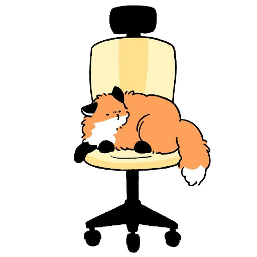 🪑 Стикер «Numsiri fox» для Telegram