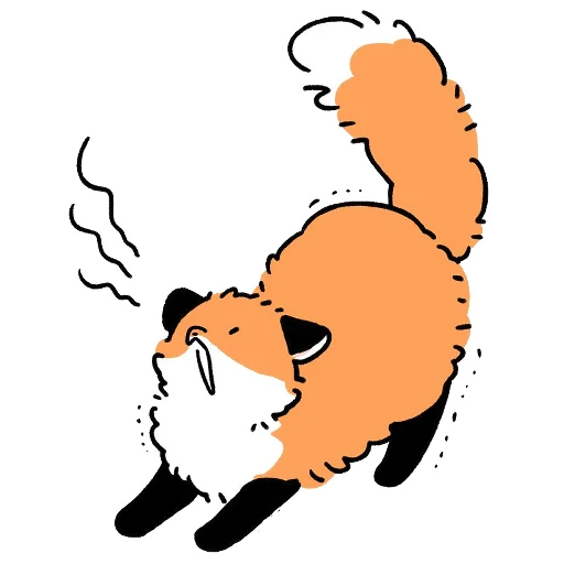 🥱 Стикер «Numsiri fox» для Telegram