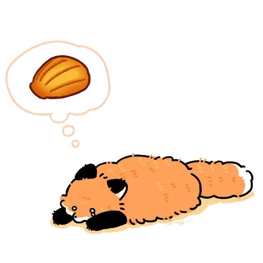 🐚 Стикер «Numsiri fox» для Telegram