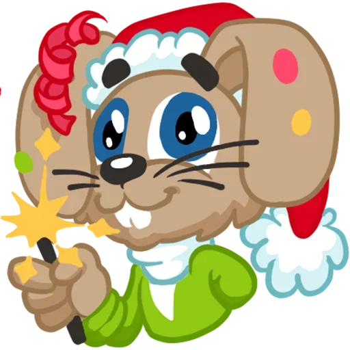 🎅 Стикер «Ну погоди, Новый Год!» для Telegram