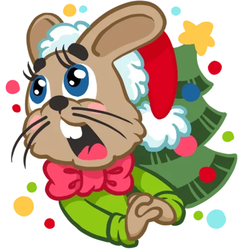 🎶 Стикер «Ну погоди, Новый Год!» для Telegram