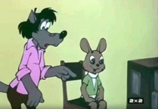 📺 Стикер «Ну, погоди!» для Telegram