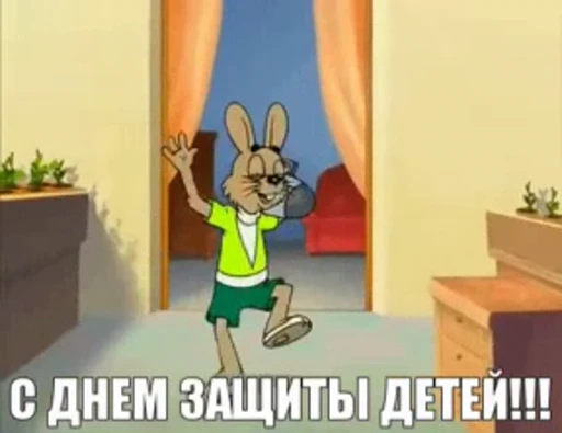 🎧 Стикер «Ну, погоди!» для Telegram